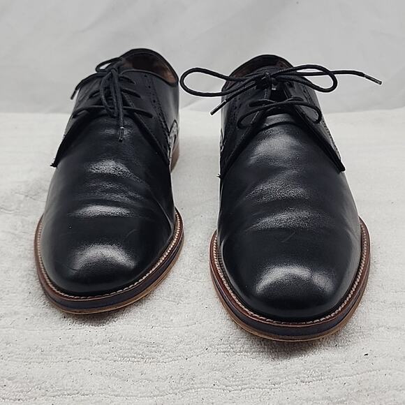 ●JOHNSTON & MURPHY● CONRAD PLAIN TOE ●LEATHER● ELEGANT● OXFORD● MENS 12 VGUC - Picture 2 of 16